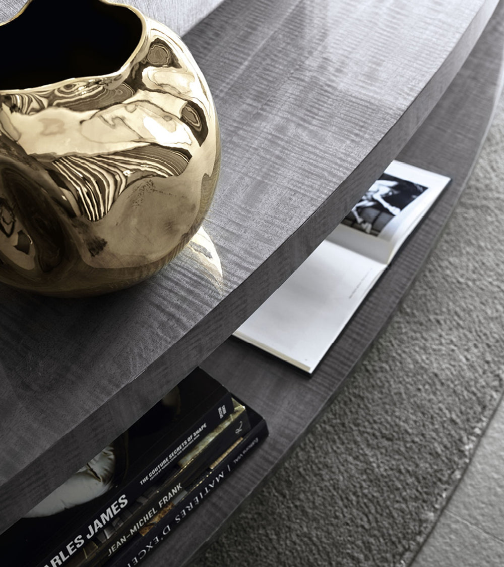 Mirage Curved Sofa Table — view 4