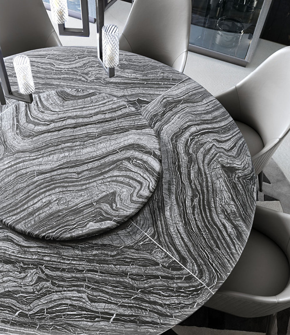Mirage Round Table Marble Top — view 3