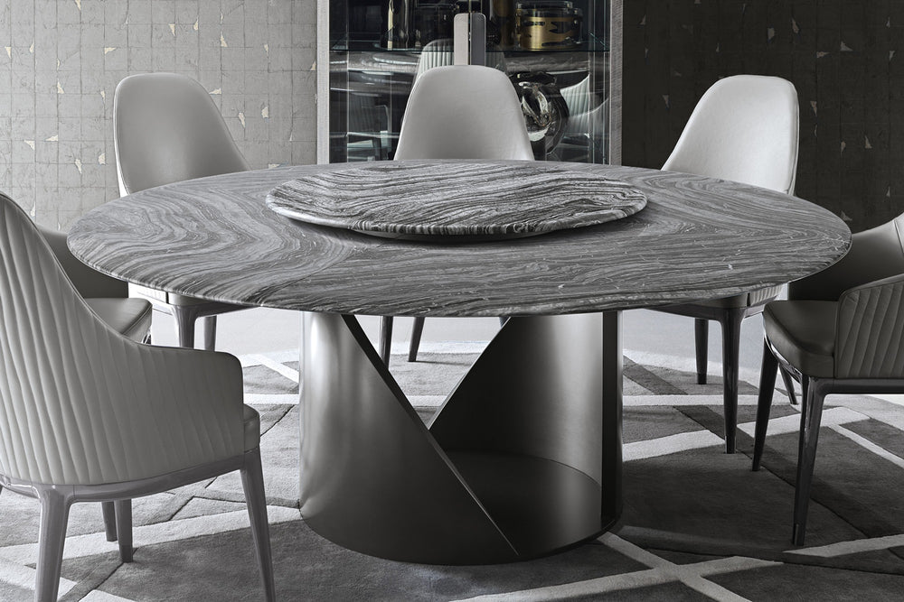 Mirage Round Table Marble Top — view 4