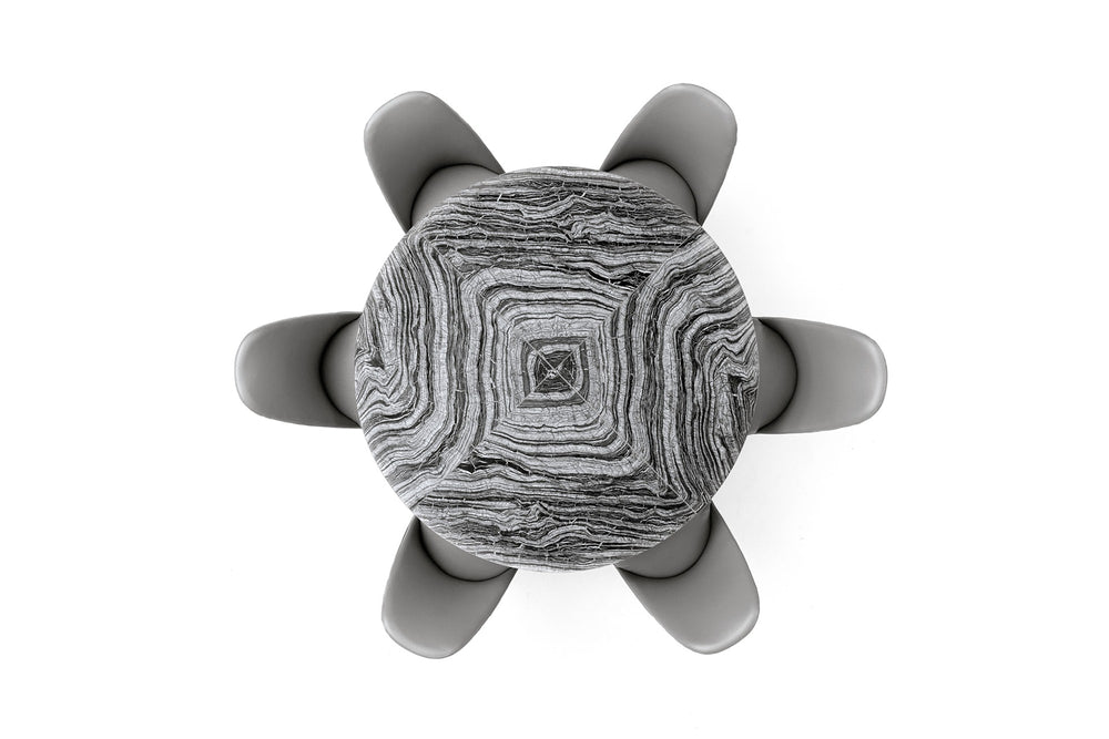 Mirage Round Table Marble Top — view 5