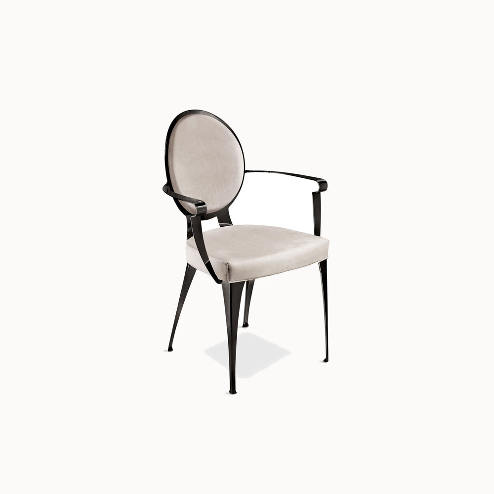 Miss Padded Backrest Chair — front view
