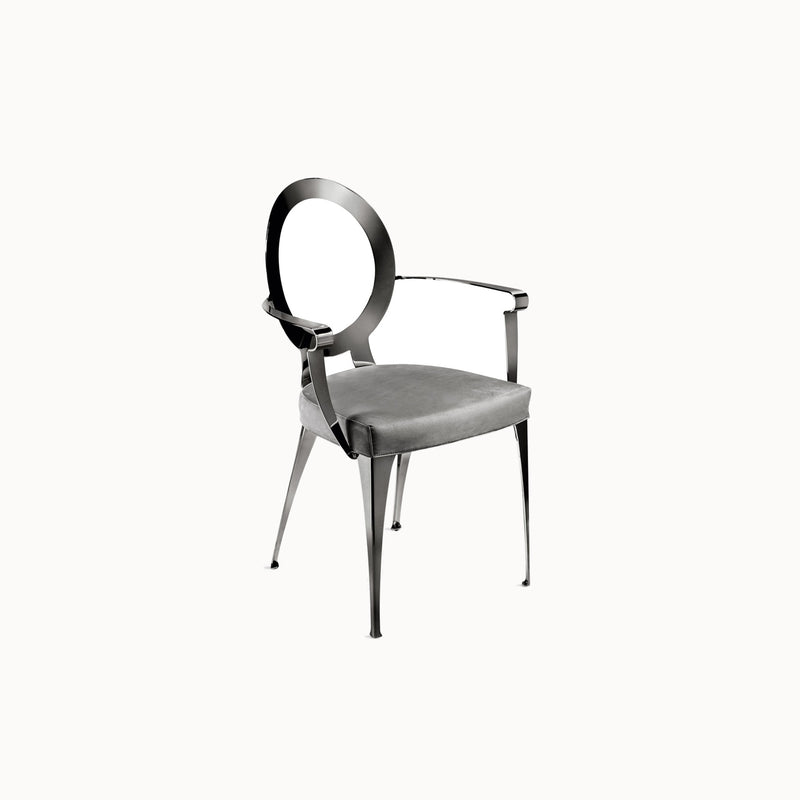 Miss Uncovered Backrest Chair — front view