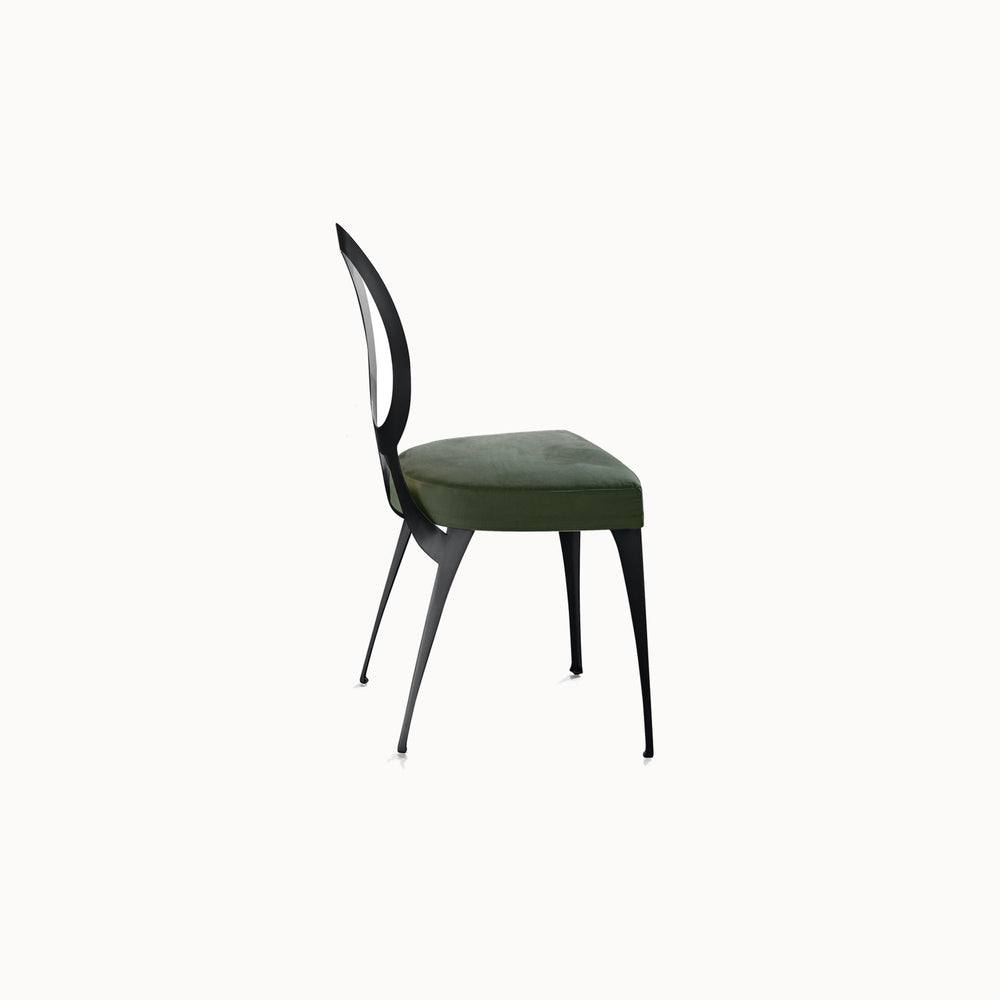 Miss Uncovered Backrest Chair — front view