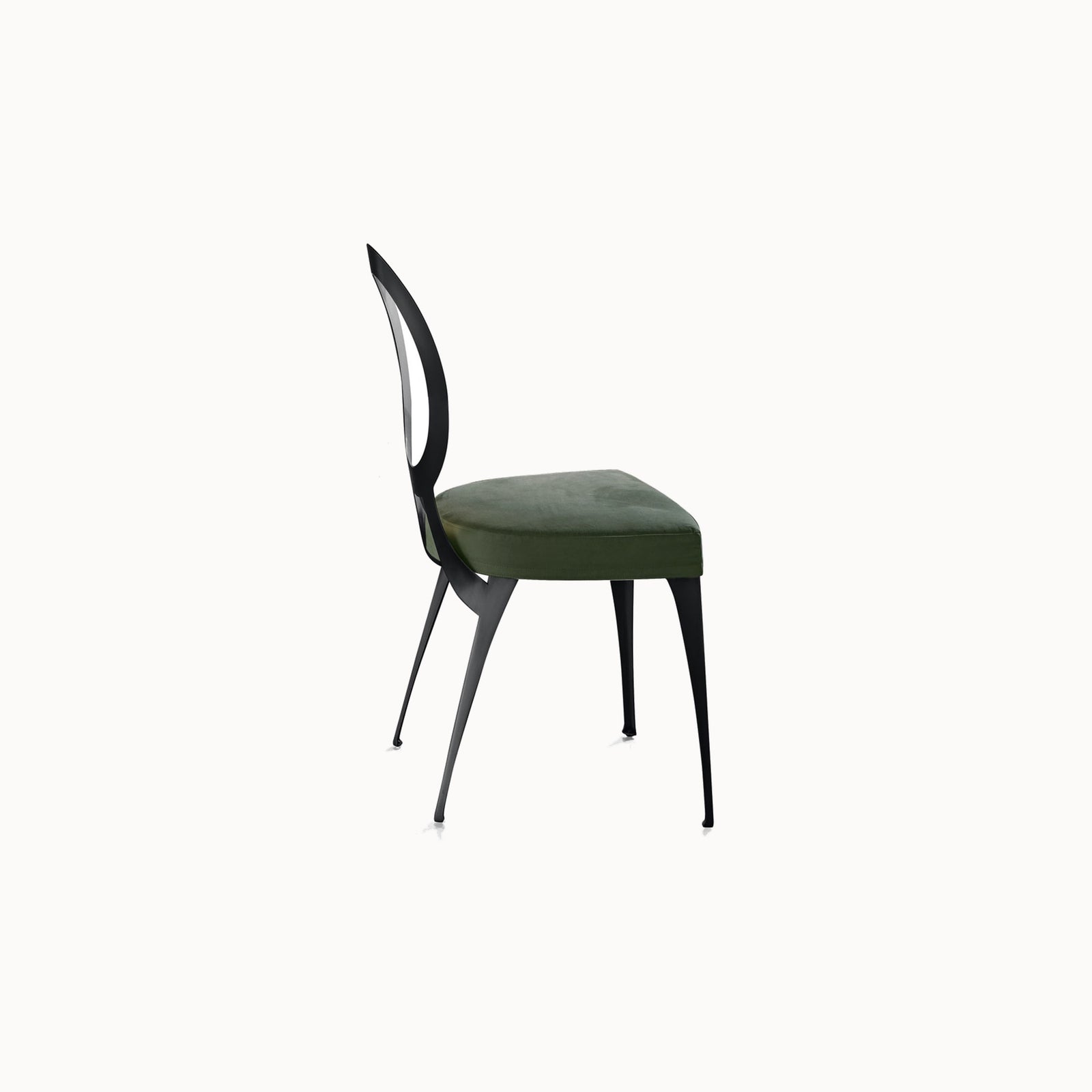 Miss Uncovered Backrest Chair — front view