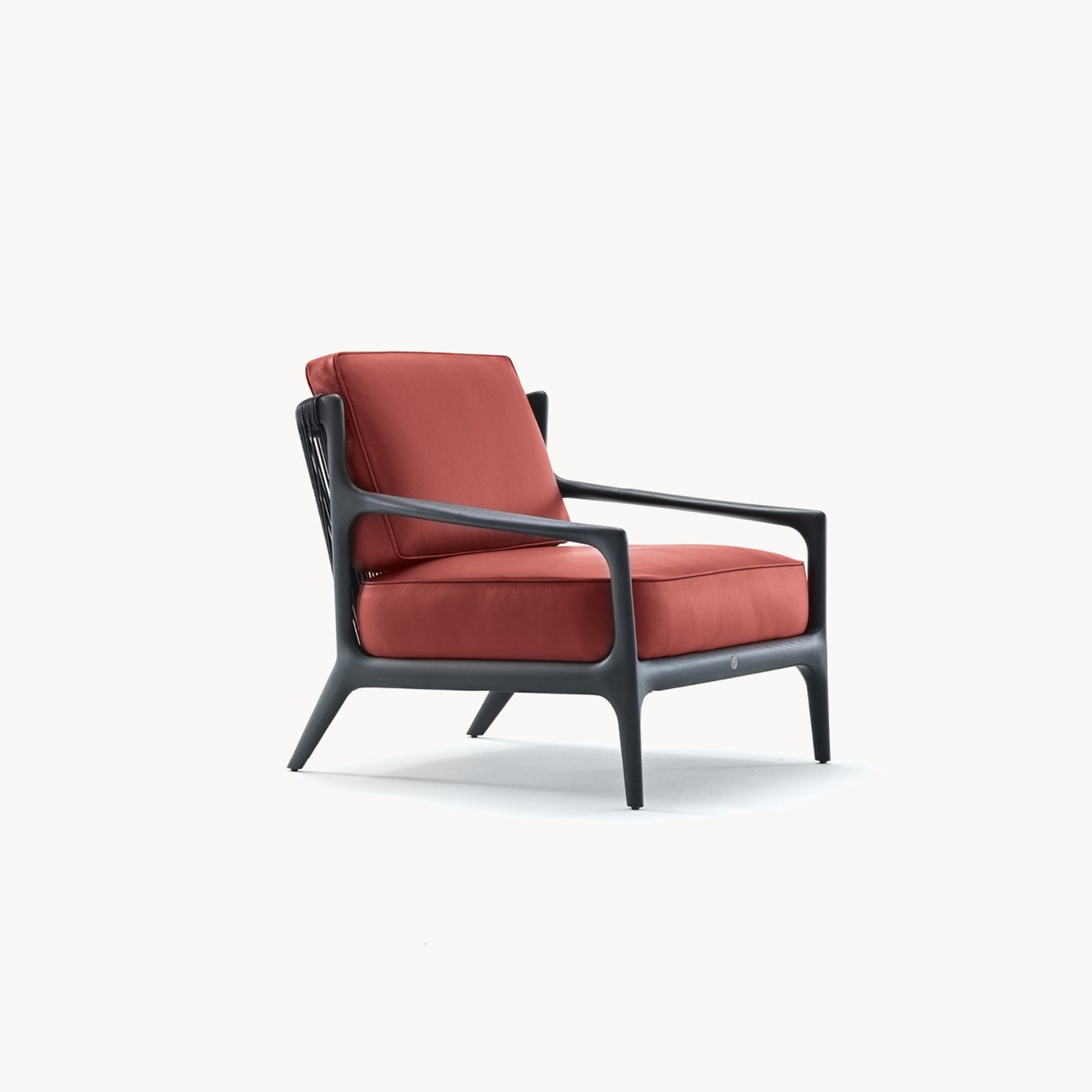 Moonlight Wooden Occasional Chair — front view