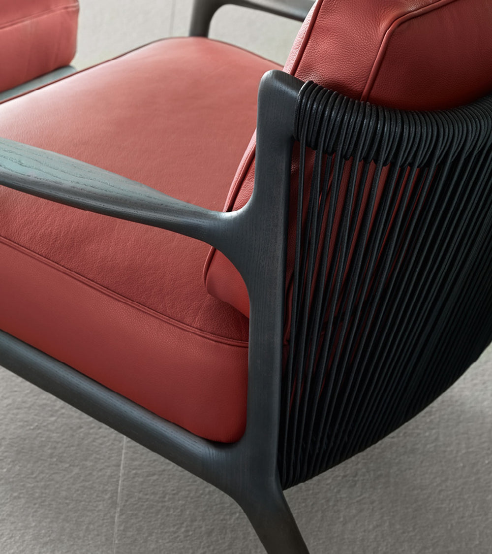Moonlight Wooden Occasional Chair — view 2