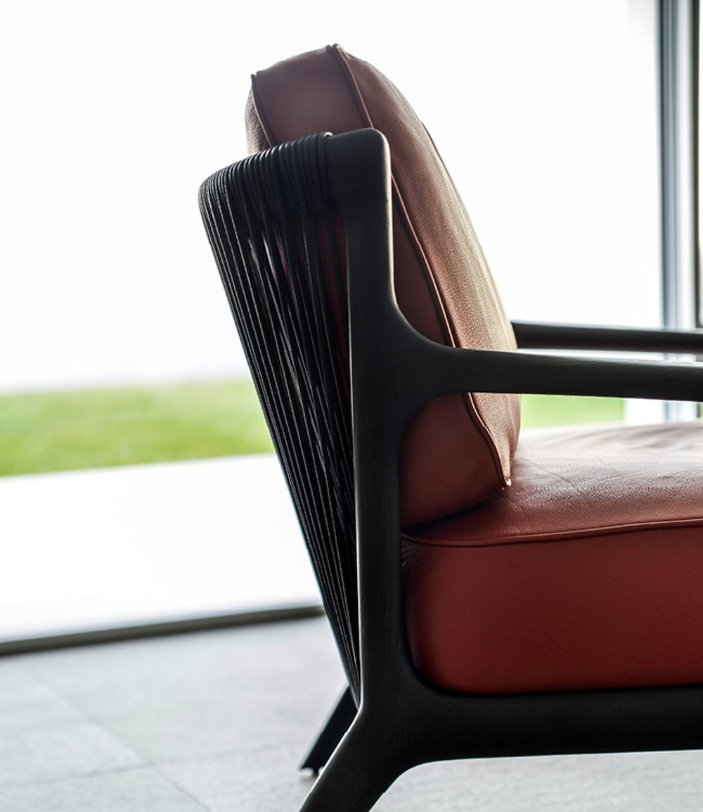 Moonlight Wooden Occasional Chair — view 4