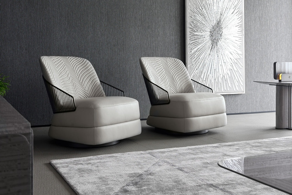 Moonlight Occasional Swivel Armchair — view 5