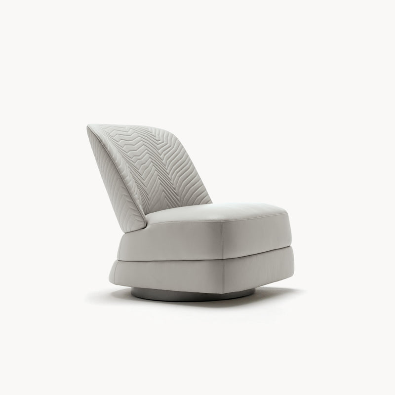 Moonlight Occasional Swivel Chair — front view