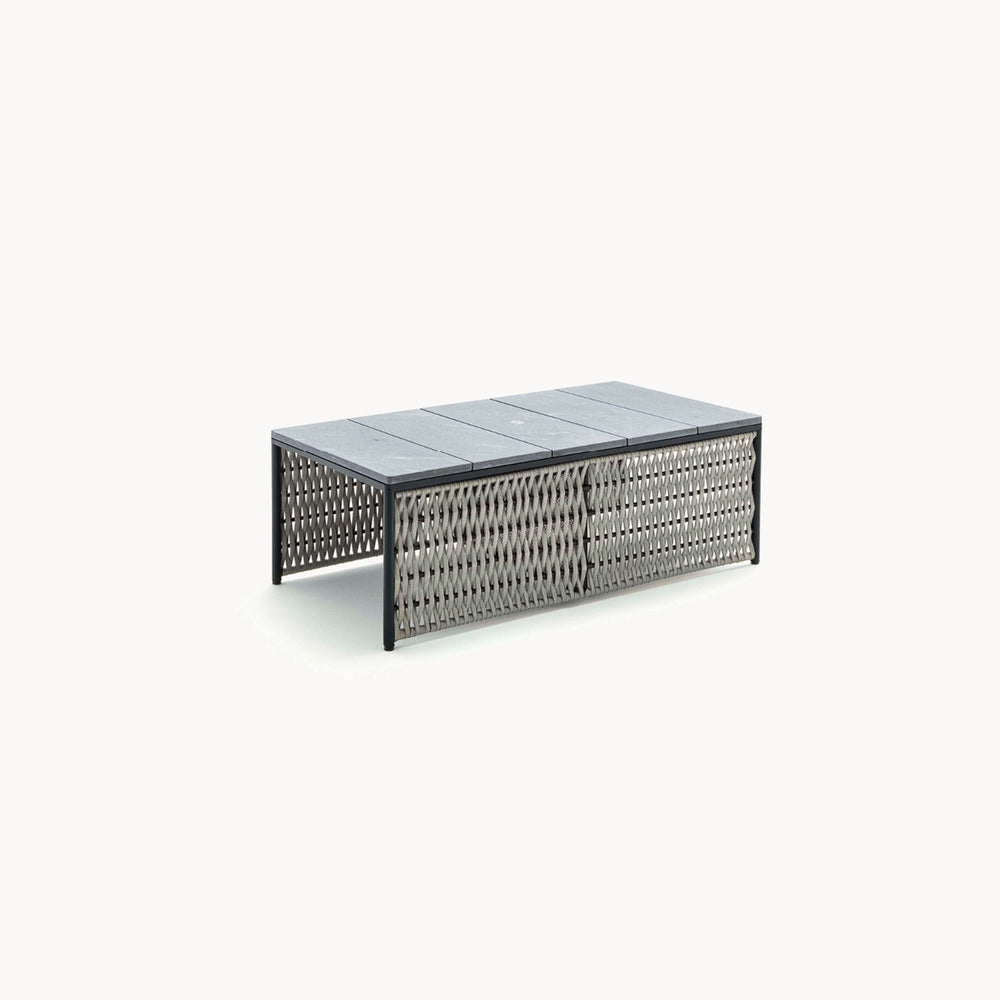 Oasi Rectangular Cocktail Table — front view