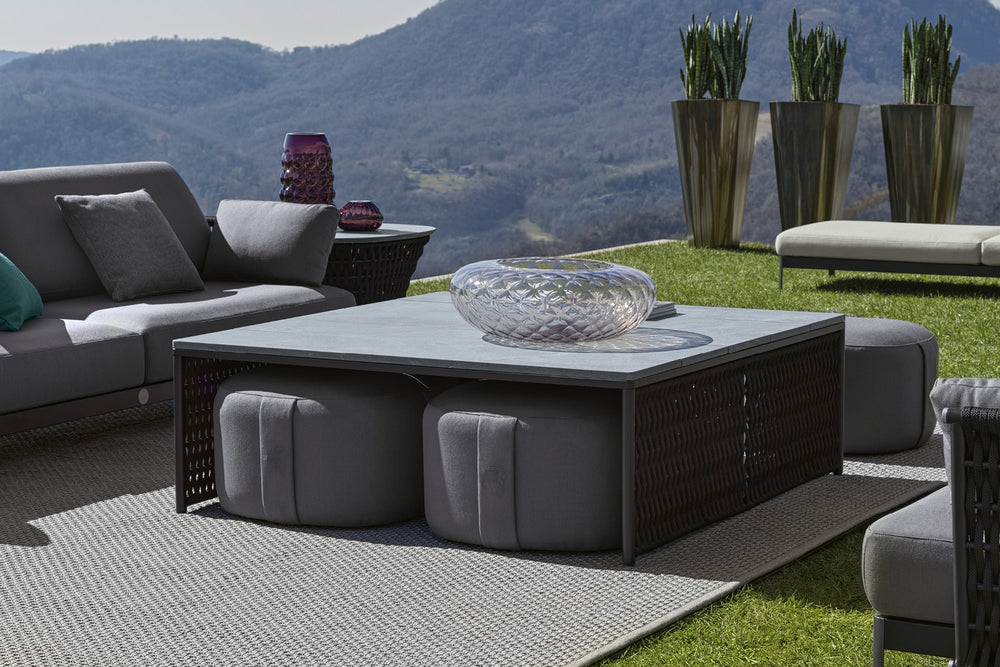 Oasi Round Ottoman — view 7