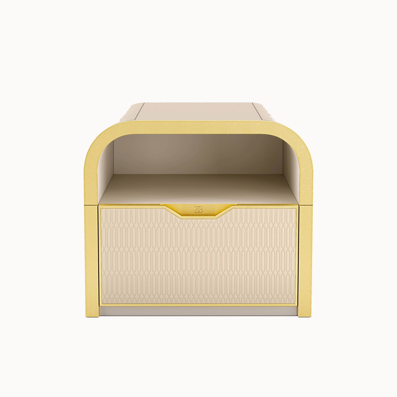 Ocean II Bedtable d'appoint — vue de face