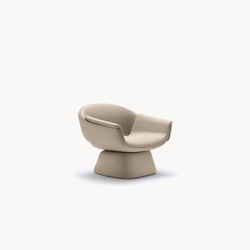Opus Occasional Swivel Chair — front view