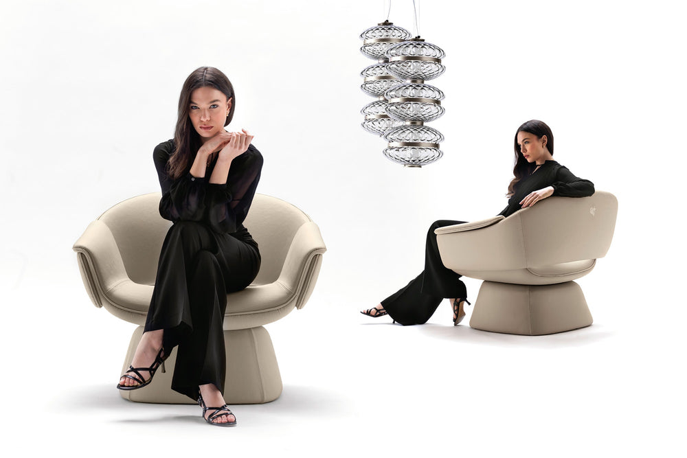 Opus Occasional Swivel Chair — view 5