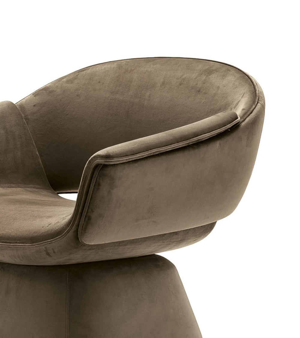 Opus Occasional Swivel Chair — view 2