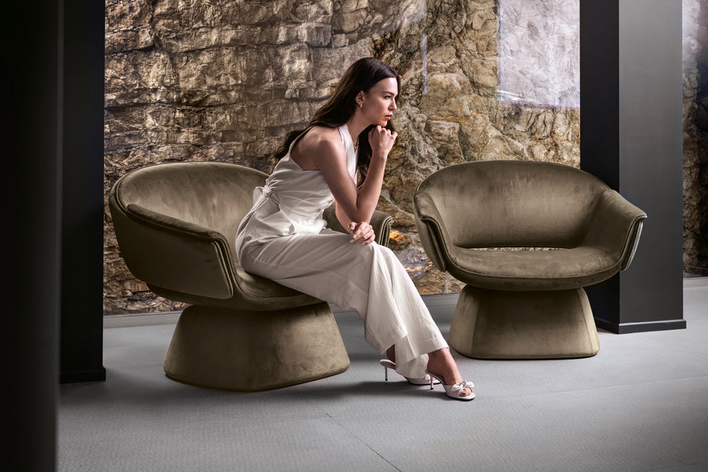 Opus Occasional Swivel Chair — view 8