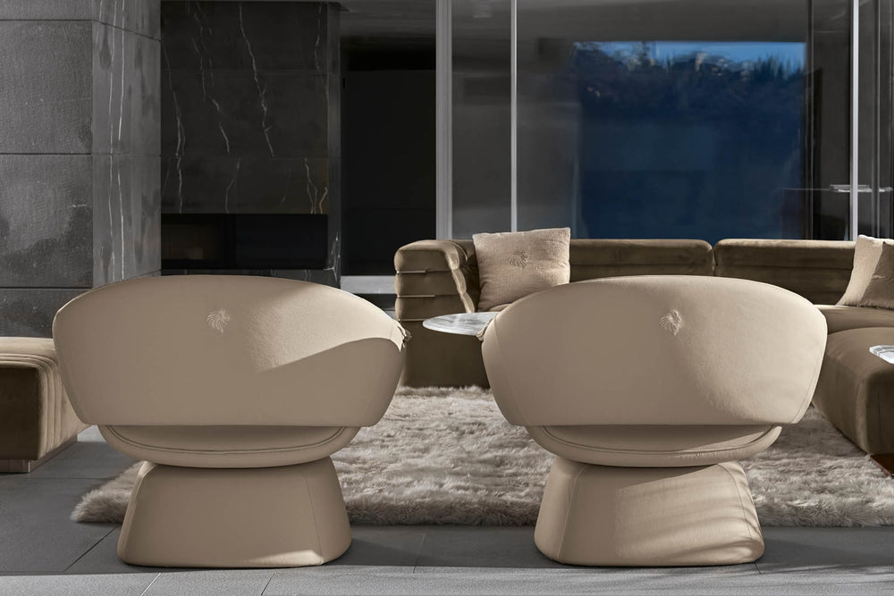 Opus Occasional Swivel Chair — view 6