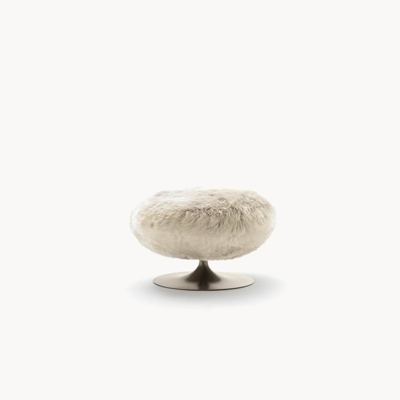 Ottoman In Australian Lamb — front view