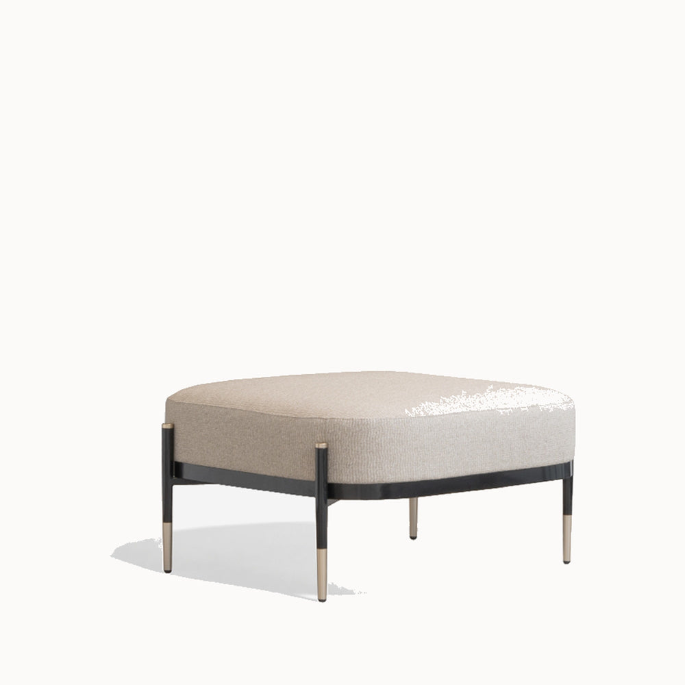 Oxford Pouf — front view