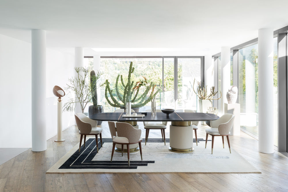 Rock Oval Dining Table — view 11