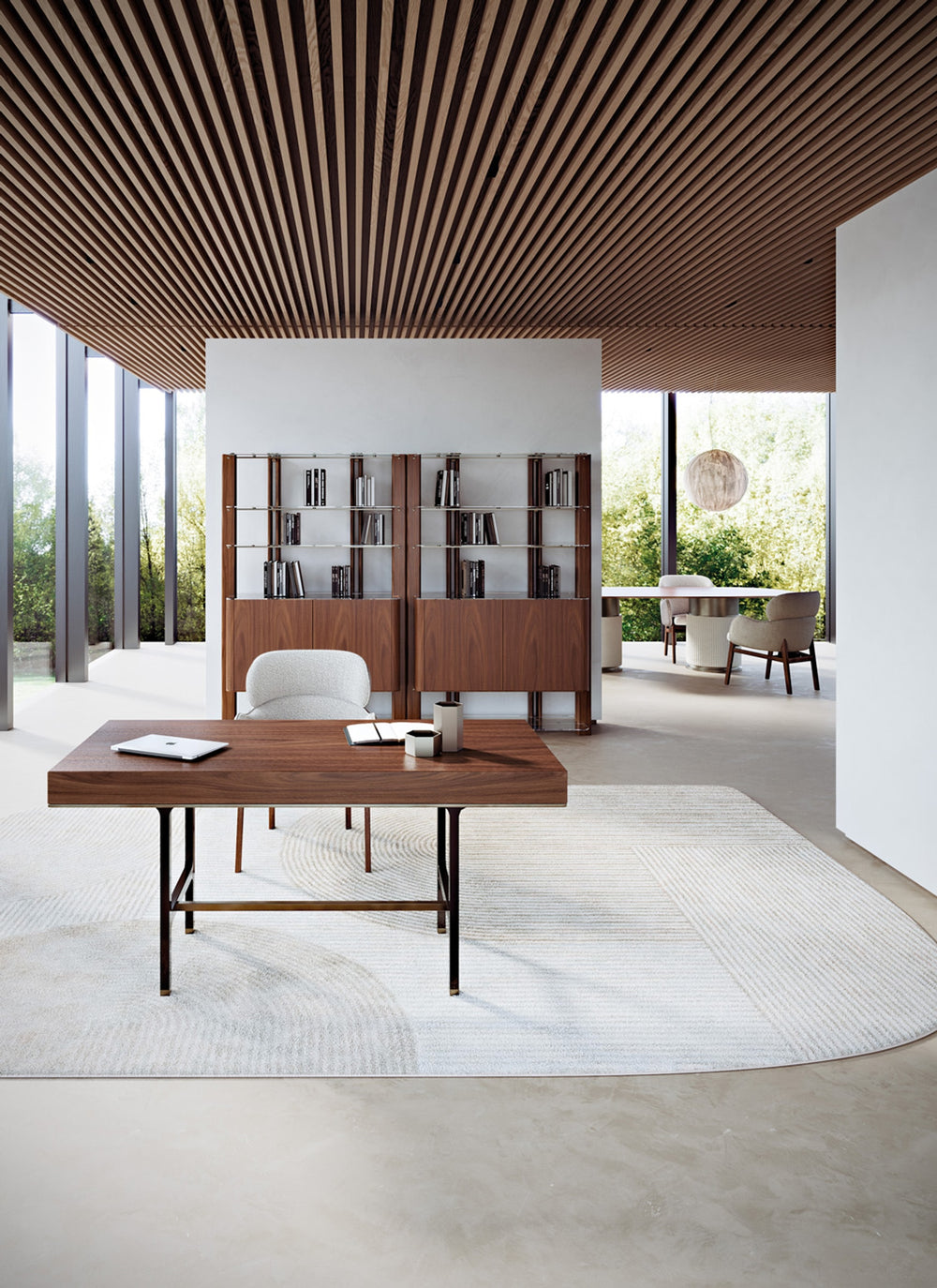 Rock Oval Dining Table — view 8
