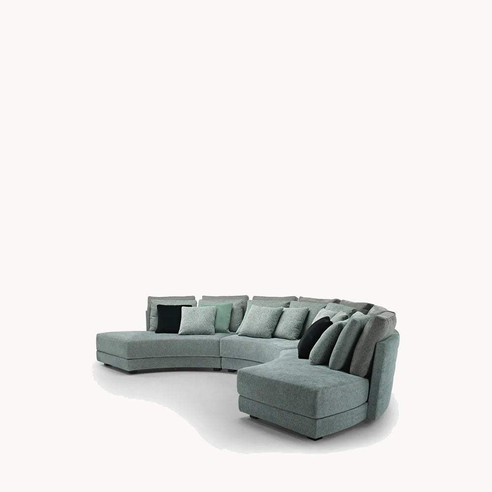 Round Modular Sofa — front view