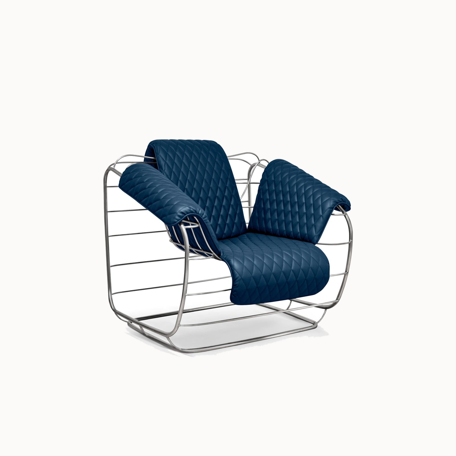 Samira Armchair - Outdoor Armchair — front view