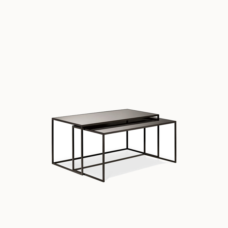 Set of Rectangular Coffee Tables Narciso Coffee Table — front view