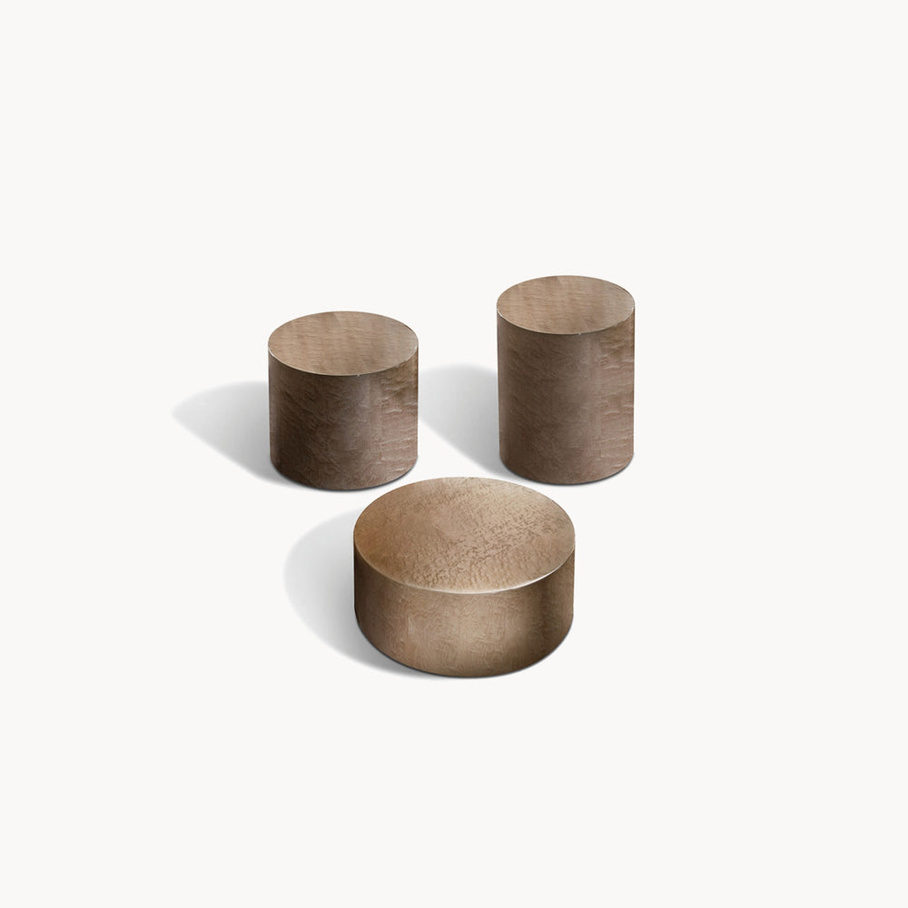 Sunrise Round End Table — front view