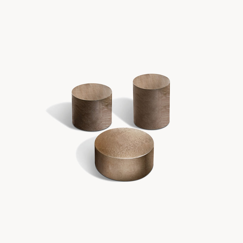 Sunrise Round End table — vue de face
