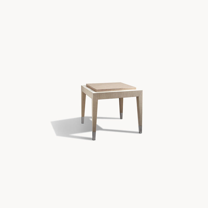 Sunrise Square End table — vue de face