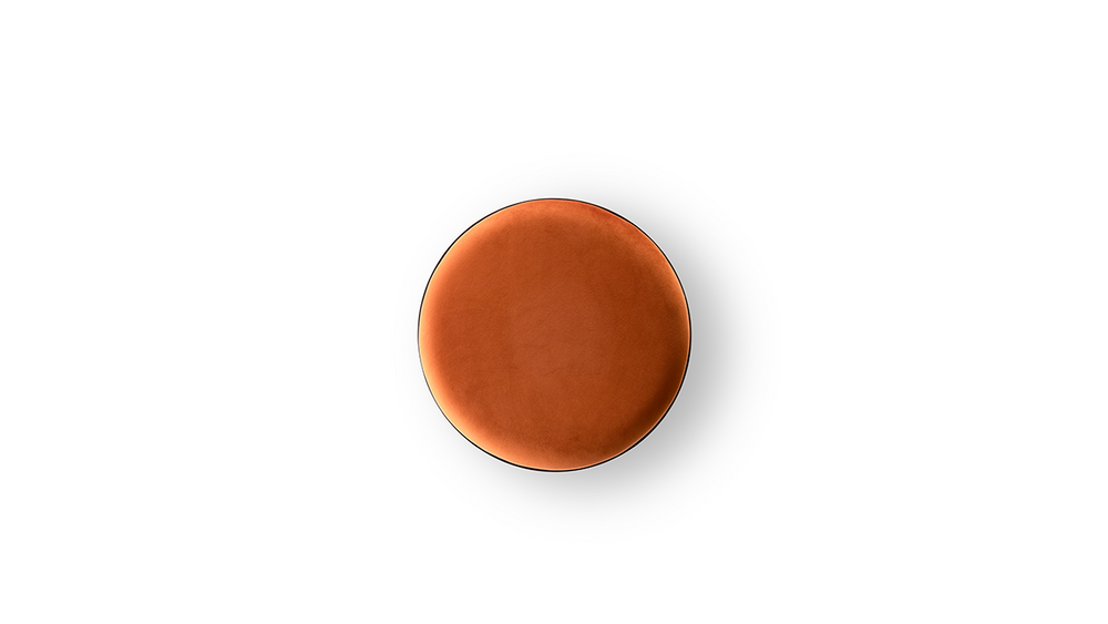 Tau Steel Pouf by Reflex Angelo, view 3