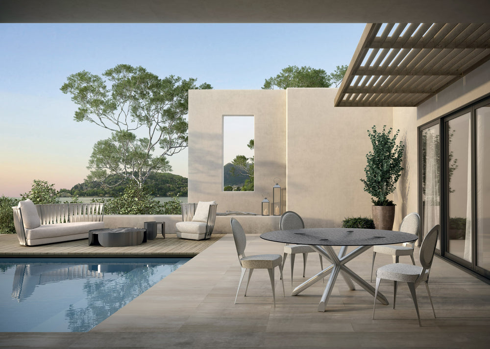Thomas Inox Round Table - Outdoor Furniture — view 3