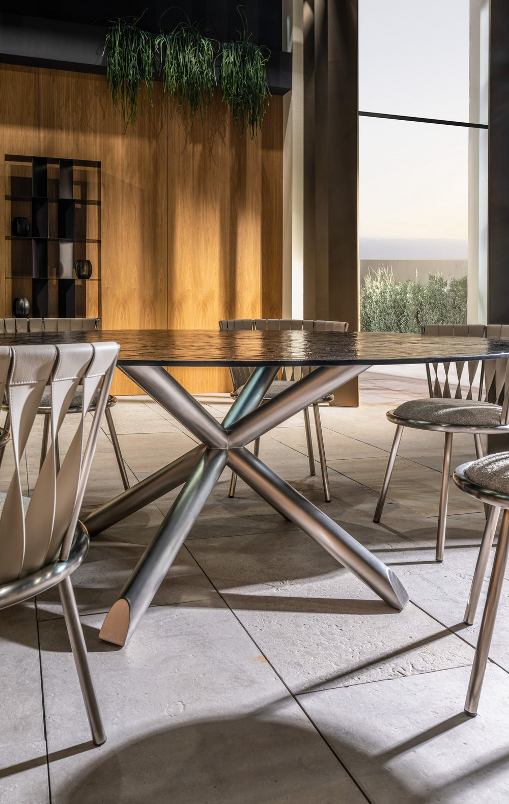 Thomas Inox Round Table - Outdoor Furniture — view 6