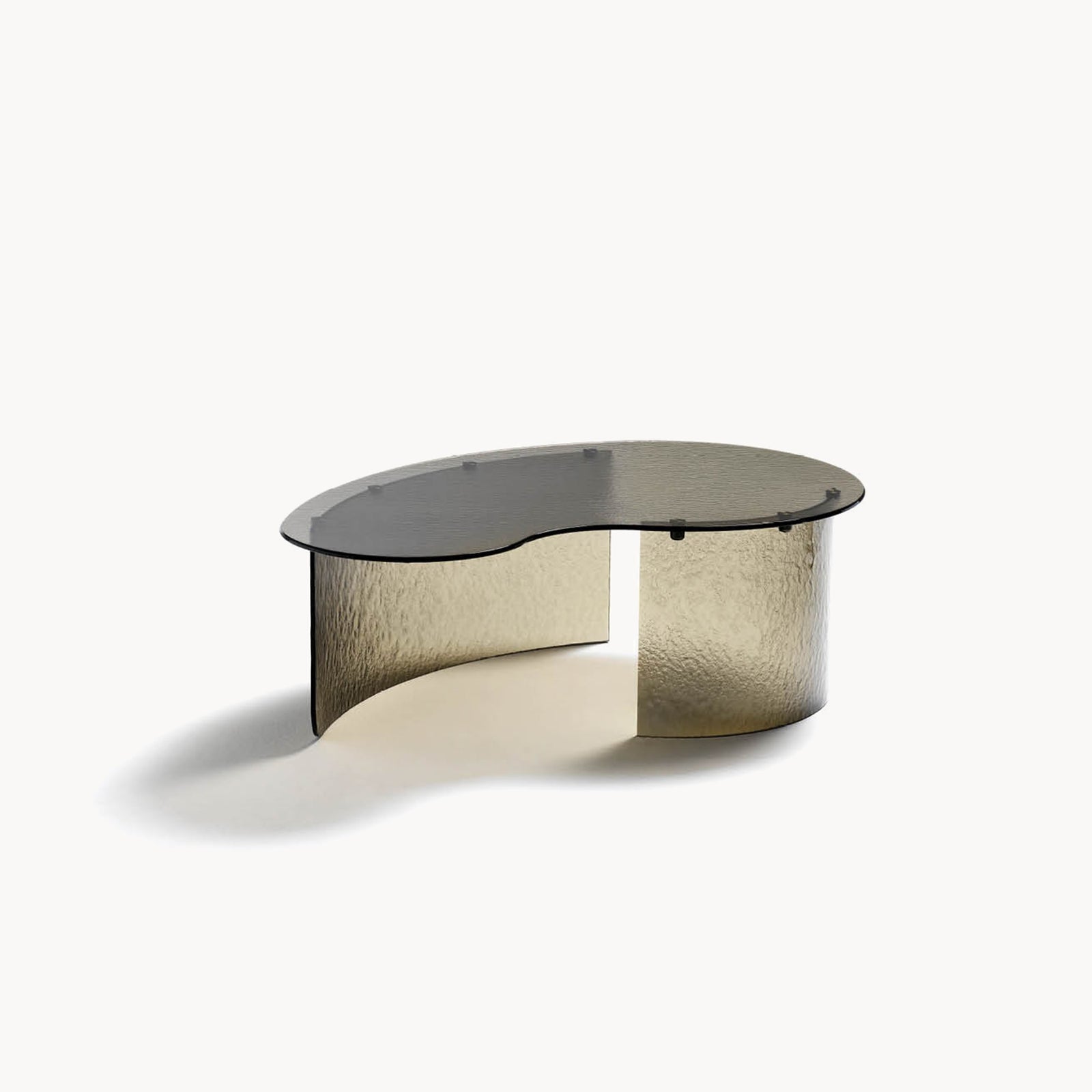 TréSor Elliptical Cocktail Table — front view