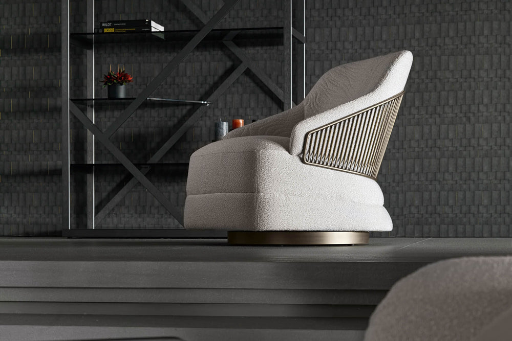 TréSor Swivel Armchair — view 5