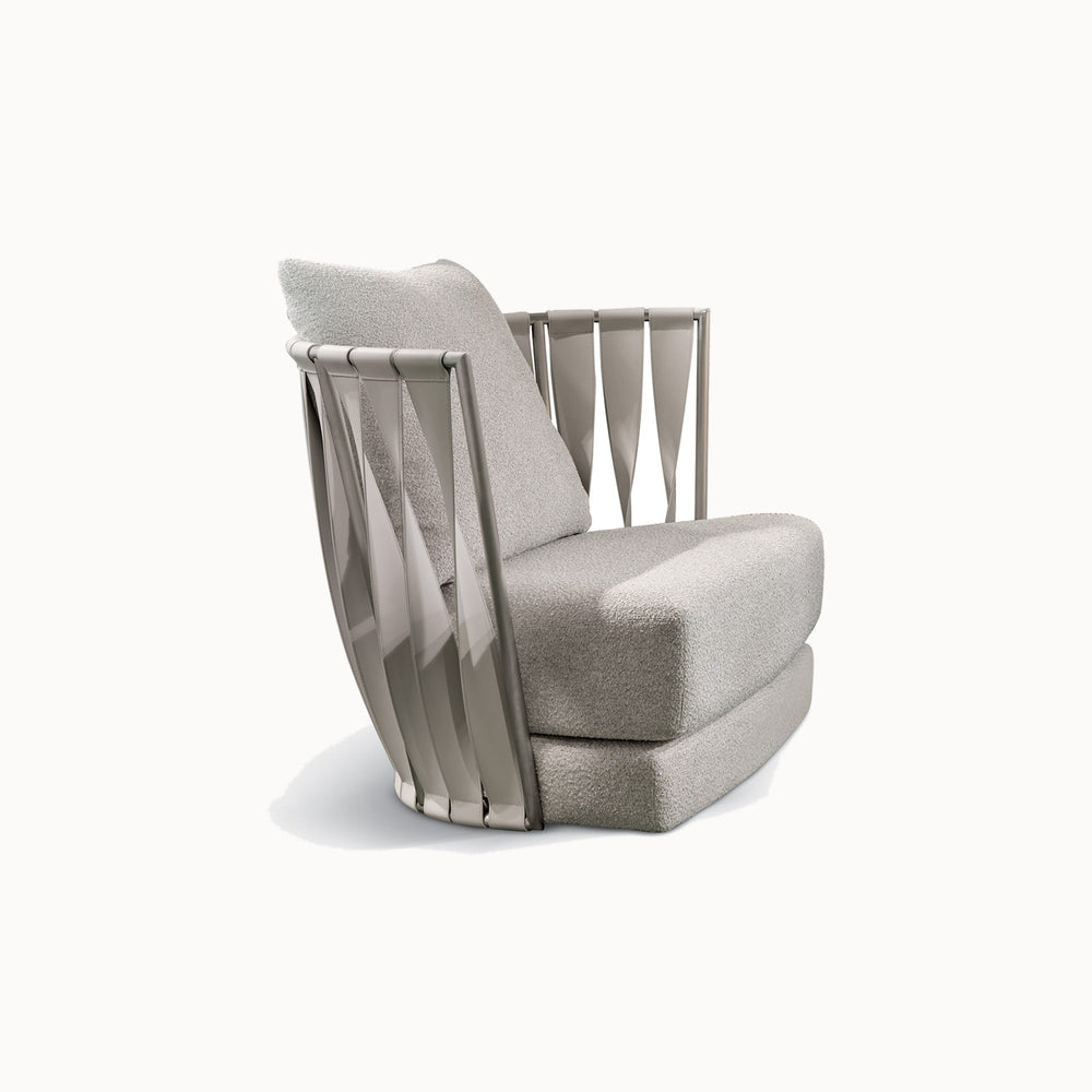 Twist Armchair - Outdoor Armchair — front view