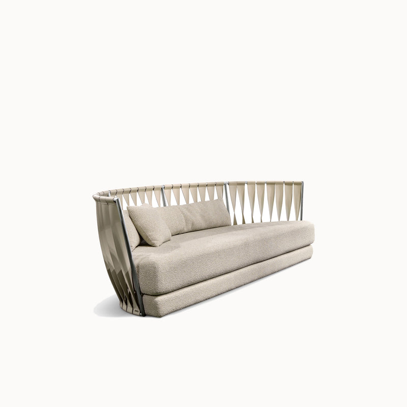 Twist Sofa - Outdoor Sofa — front view